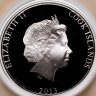 Купить Острова Кука 50 долларов 2013 "Год змеи перламутр" в футляре с сертификатом