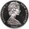 Купить Новая Зеландия 1 доллар 1983 "Королевский визит"