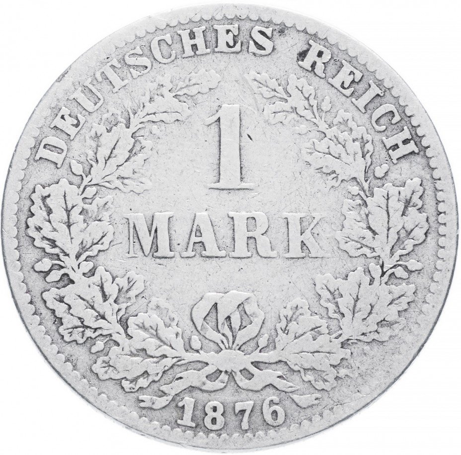 купить Германия (Германская империя) 1 марка 1876 "С"