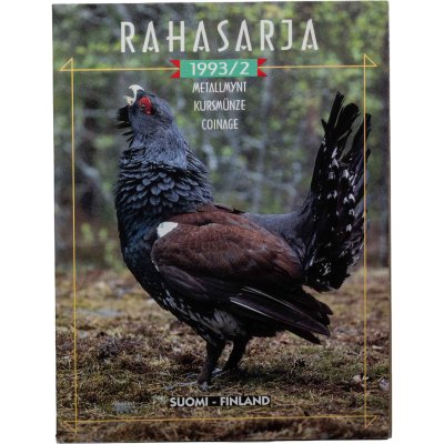 купить Финляндия набор из 6-ти монет 1993 в буклете "Глухарь"