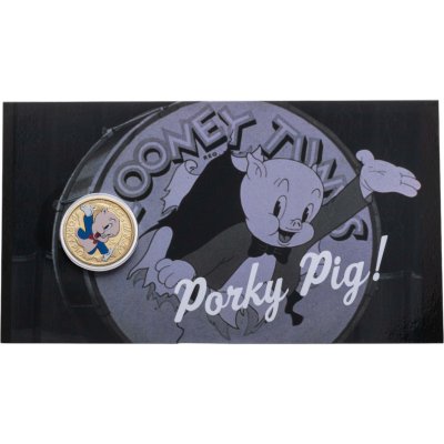 купить Тувалу 1 доллар 2019 «Поросенок Порки»