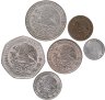 Купить Мексика набор монет 1975-1980 (6 штук)