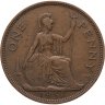 Купить Великобритания 1 пенни (penny) 1937