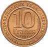 Купить Франция 10 франков (francs) 1987 "Тысячелетие династии Капетингов"