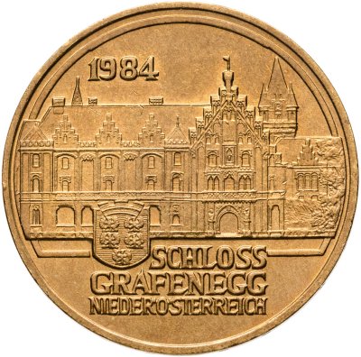 купить Австрия 20 шиллингов (shillings) 1984 "Дворец Графенег"