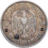 Купить Германия (Третий Рейх) 2 рейхсмарки 1934 "1 год нацистскому режиму, Гарнизонная церковь в Потсдаме"