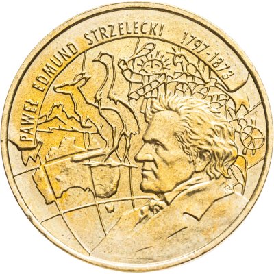 купить Польша 2 злотых (zlote) 1997 Польские путешественники - Павел Эдмунд Стшелецкий (1797 - 1873)