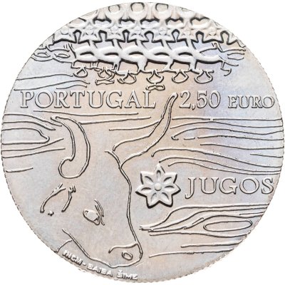 купить Португалия 2,5 евро 2014 "Португальская этнография - Ярмо"