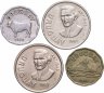 Купить Уругвай набор из 4 монет 1978-1981