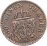Купить Германия, Пруссия 1 пфенниг 1868