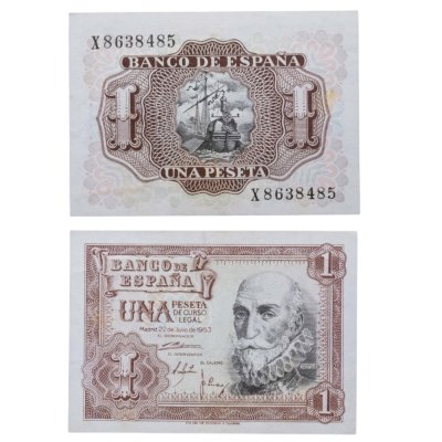 купить Испания 1 песета 1953 (Pick 144)