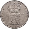 Купить Швеция 1 крона (krona) 1963 U