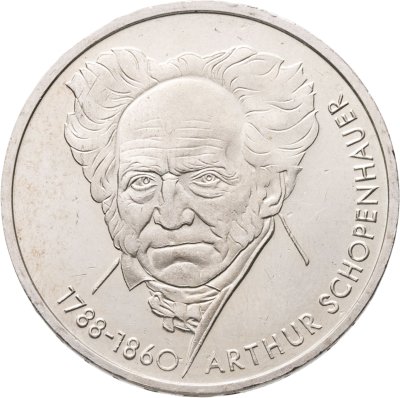 купить Германия 10 марок (deutsche mark) 1988 200 лет со дня рождения Артура Шопенгауэра