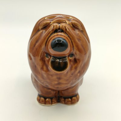 купить Статуэтка "Чау-чау", Керамическая мастерская Николая Абрамовича, фаянс, роспись, Российская Федерация, 2000-2020 гг.