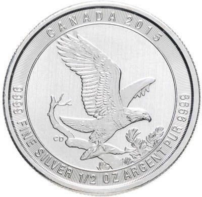 купить Канада 2 доллара 2015 "Белоголовый орлан"