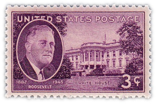 купить США 3 цента 1945 "Франклин Рузвельт"