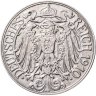 Купить Германия 25 пфеннигов (pfennig) 1910 D