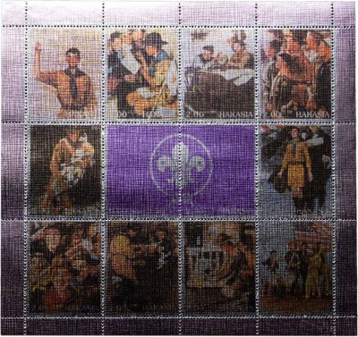 купить Марки квартблок "Хакасия" 2000