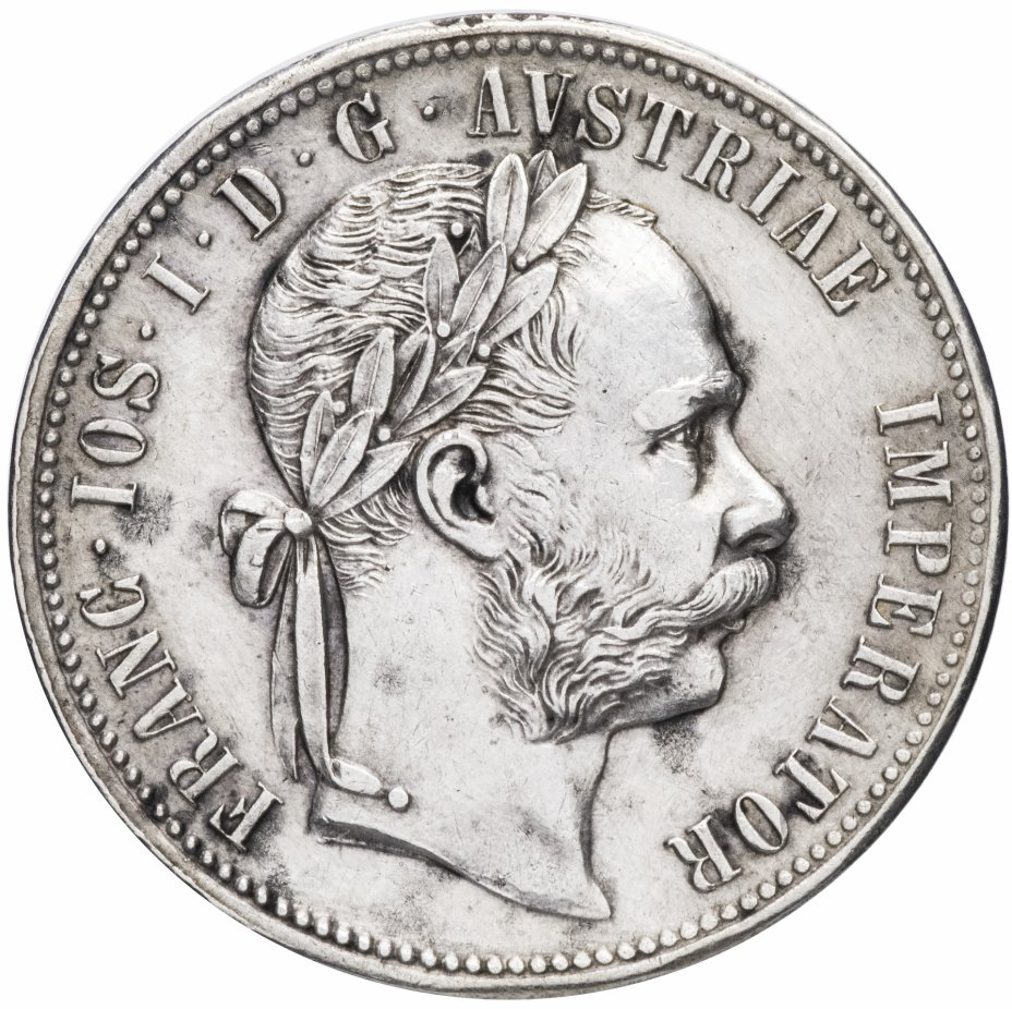 купить Австрия 1 флорин 1878 год