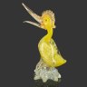 Купить Статуэтка "Пеликан", стекло, гутная техника, Gold and silver Leaf (декоративная техника с добавлением золотого и серебряного листа), Муранское стекло, Италия, 1970-1990 гг.