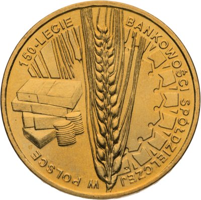 купить Польша 2 злотых 2012 "150 лет Банковскому объединению Польши (150-lecie bankowości spółdzielczej w Polsce)"