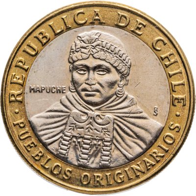 купить Чили 100 песо (pesos) 2012