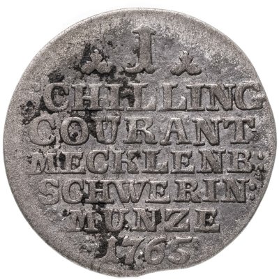 купить Германия, Мекленбург-Шверин 1 шиллинг 1765