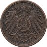 Купить Германия 1 пфенниг (pfennig) 1906 "E"