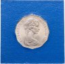 Купить Австралия 50 центов (cents) 1977 "25-я годовщина вступления на престол королевы Елизаветы II"