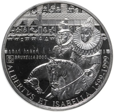 купить Бельгия 500 франков 1999 "Брюссель - Европейская культурная столица"