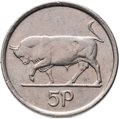 купить Ирландия 5 пенсов (pence) 1993