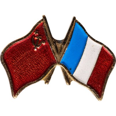 купить Знак "За мир и сотрудничество СССР и Франции"