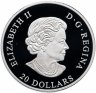 Купить Канада 20 долларов 2017 "Медаль памяти жертв" в футляре, с сертификатом