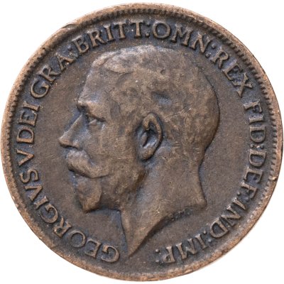 купить Великобритания 1 фартинг (farthing) 1916