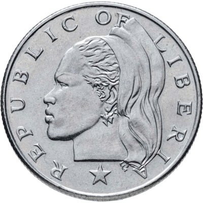 купить Либерия 50 центов (cents) 1968