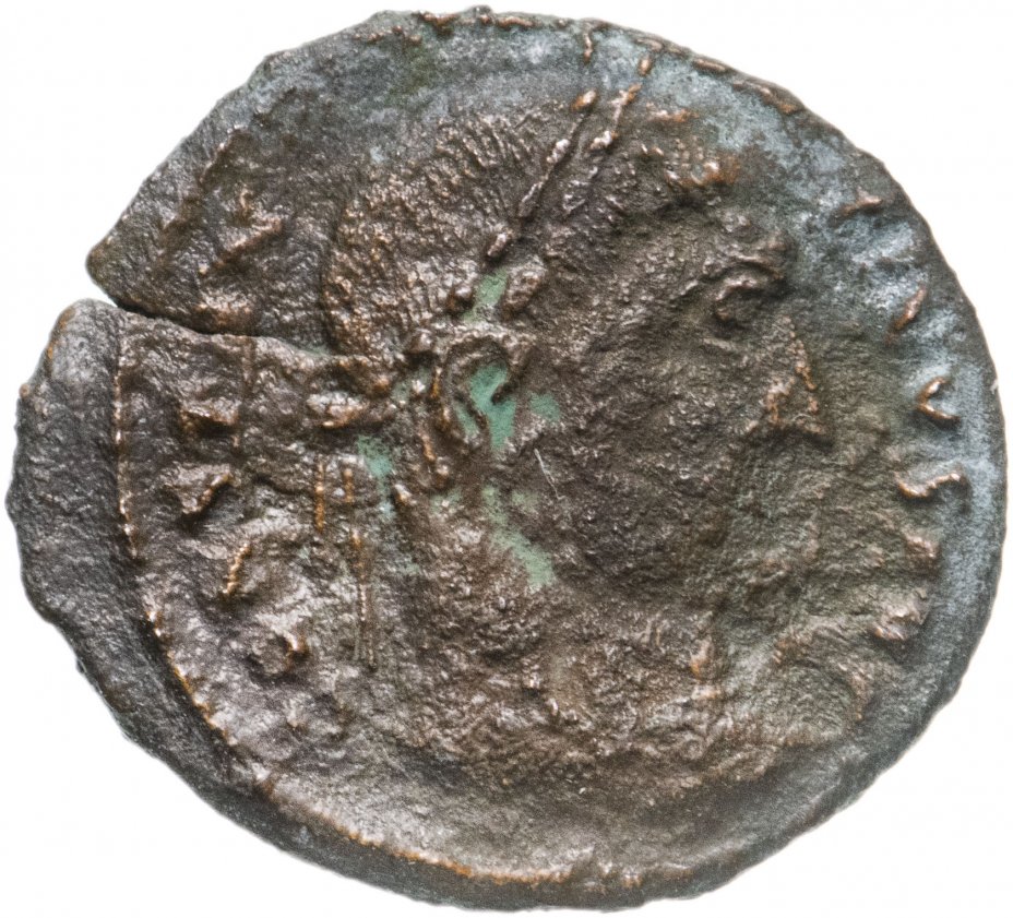 купить Римская Империя, Константин I, 306-337 гг, Нуммий (реверс: надпись внутри лаврового венка)
