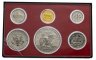 Купить Годовой набор монет США 1977 Proof (6 штук) в упаковке
