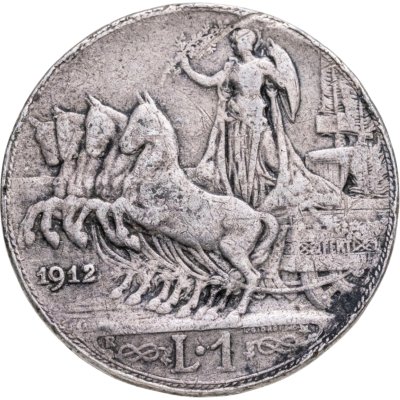 купить Италия 1 лира 1912