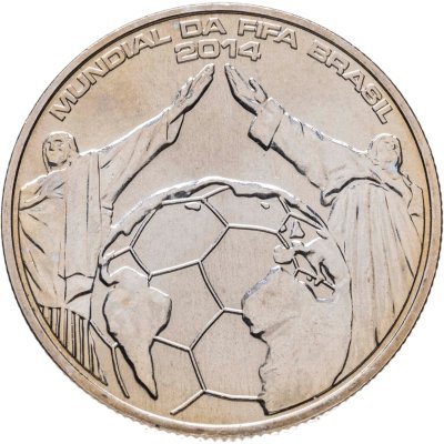 купить Португалия 2,5 евро 2014 "Чемпионат Мира по футболу 2014, Бразилия"
