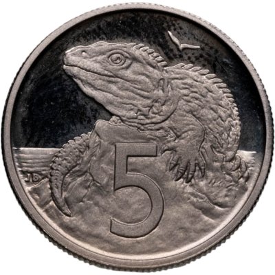 купить Новая Зеландия 5 центов (cents) 1981