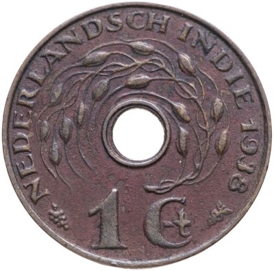 купить Голландская Ост-Индия 1 цент (cent) 1938