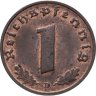 Купить Германия (Третий рейх) 1 рейхспфенниг (reichspfennig) 1937 D