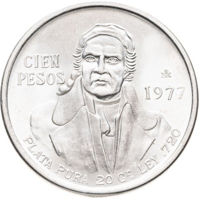 купить Мексика 100 песо (pesos) 1977