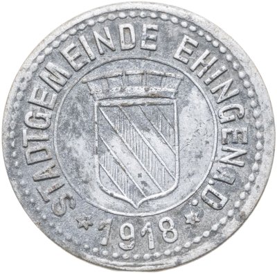 купить Германия, Эхинген 10 пфеннигов 1918