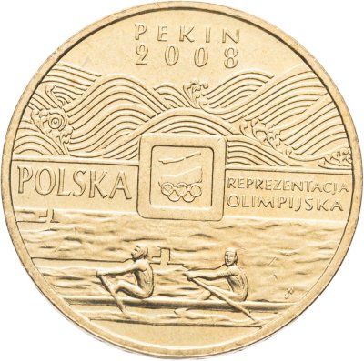 купить Польша 2 злотых (zlote) 2008 XXIX летние Олимпийские игры, Пекин 2008