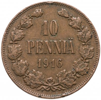 Купить 10 пенни (pennia) 1916