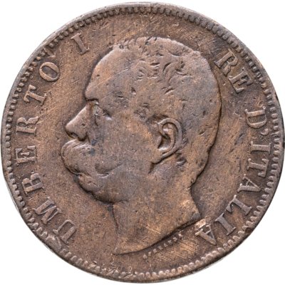 купить Италия 10 чентезимо (centesimi) 1893 Знак монетного двора "BI" - Бирмингем