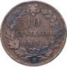 Купить Италия 10 чентезимо (centesimi) 1893 Знак монетного двора "BI" - Бирмингем