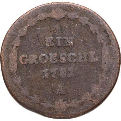 купить Богемия 1 грёшль 1781