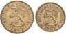 Купить Финляндия набор из 2 монет 20 и 50 пенни 1963
